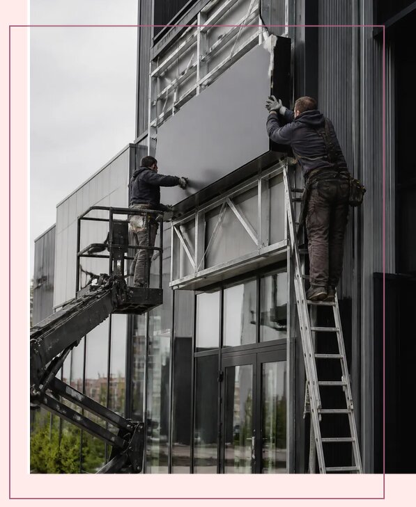 Изготовление и монтаж рекламных конструкций под ключ в Боре