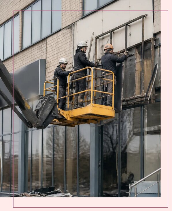 Демонтаж наружной рекламы в Боре по цене от 5715 р. | Аванза-Бор